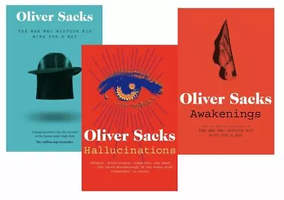 Oliver Sacks 3 Books Collection Set (The Man Who Mistook His Wife For A Hat Hal • £9.99