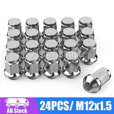 12x1.5 Chrome Wheel Nuts Fit Holden Commodore VL VN VR VS VT VX VY VZ Mag Steel • $29.10