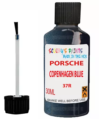 Paint For Porsche Other Models Copenhagen Blue Code 37R Scratch Car Touch Up • £8.98