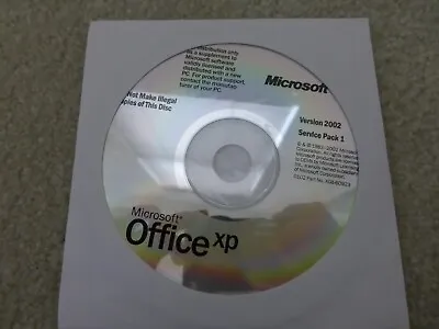 Microsoft Office Xp Version 2000 Service Pack 1 Sealed New • $10