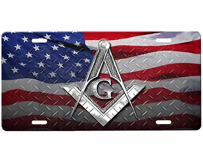 Masonic License Plate • $19.95