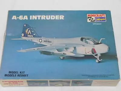 1/72 Hasegawa Minicraft USN Marines A-6A INTRUDER Plastic Model Kit Complete • $10.99