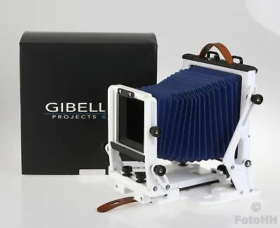 GIBELLINI ** PROXIMA 45 ** 4 X 5 Inch. VIEW CAMERA IN WHITE & BLUE / NEW IN BOX • $699