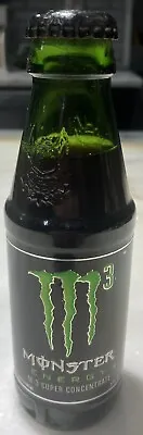 Monster Energy M3 Super Concentrate 5oz Collectible Sealed Glass Bottle 2010 • $79.95