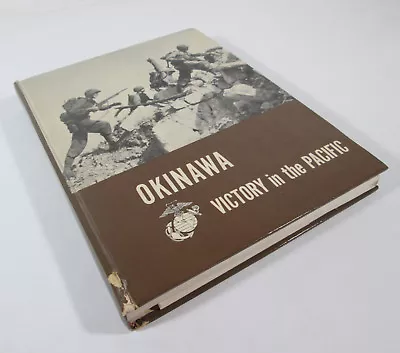$44 • Buy 1955 Okinawa Victory In The Pacific Chas Nichols & Henry Shaw USMC Fold Out Maps