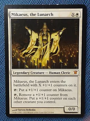 MTG 1x Mikaeus The Lunarch LP Innistrad Magic The Gathering • $2