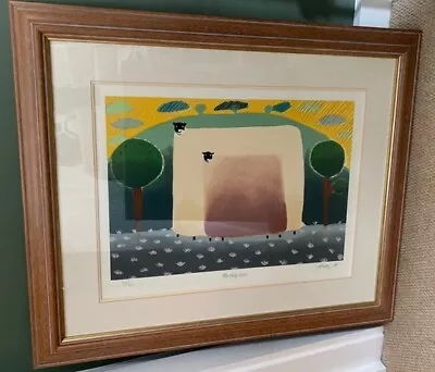 £495 • Buy Mackenzie Thorpe - Rare Framed Ltd Edition Original Print - My Only Love