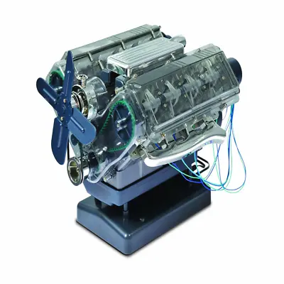 $66.02 • Buy V8 Internal Combustion OHC Engine Motor Working Model Haynes Kit Box DIY New
