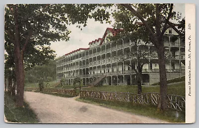 Mt Pocono PA Pennsylvania - Pocono Mountain House - Postcard - 1908 • $7.50