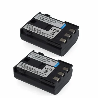 2pack NB-2LH NB-2L Battery For Canon DS126071 E160814 VIXIA HV20 HV30 HV40 New • $15.63