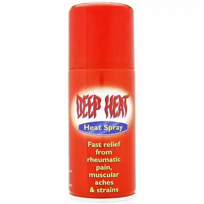 £7.99 • Buy Deep Heat Effective Pain Relief Spray For Muscle Pain, Rheumatic - 150ml
