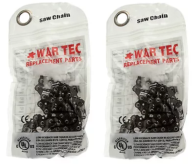 £17.30 • Buy WAR TEC Professional Chainsaw Saw Chain  FITS STIHL Chainsaws **PACK OF 2** 