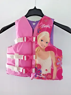 Stearns Youth Barbie Life Jacket 2008 Mattel 50-90 Lb EUC • $24.99