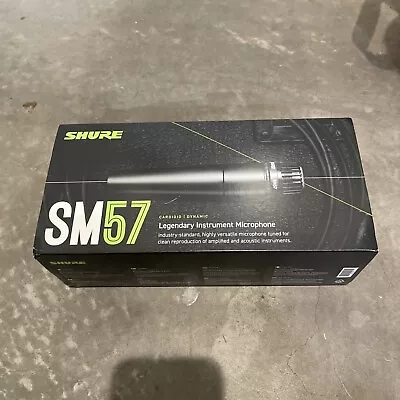 Shure SM57 Cardioid Dynamic Instrument And Vocal Legendary Microphone • $69.99