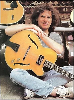 Pat Metheny Signature Ibanez Guitar 2002 Pin-up Photo Print • $4