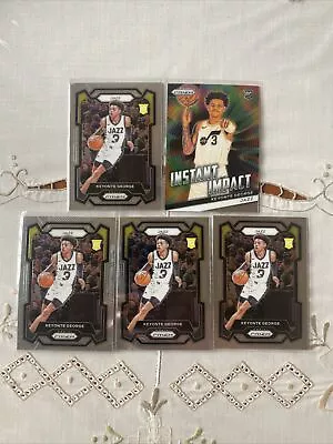 NBA 23-24 Prizm Keyonte George Rookie Cards. Lot Of 5. • $0.99