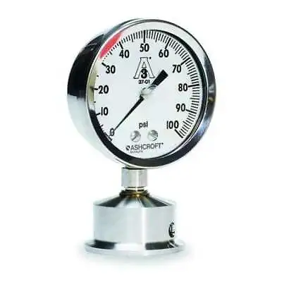 Ashcroft 35-1032S-20L-200 Pressure Gauge 0 To 200 Psi 2 In Triclamp • $361.99