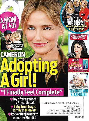 OK Magazine December 14 2015 Cameron Diaz Big & Beautiful Celebrity Women Curves • £16.09