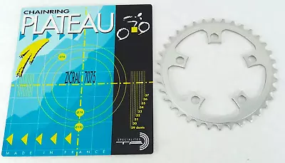 T.A. Chainring 36T 94 BCD Zicral Aluminum TA  3/32  VINTAGE NEW LOGO NOS • $55