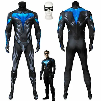 $37.05 • Buy Nightwing Costume Cosplay Suit Dick Grayson Titans Season 