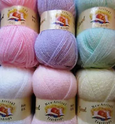 Teardrop Sparkle Baby DK Yarn By Jarol • £5.75