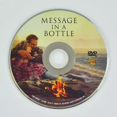 Message In A Bottle (DVD 2009) Kevin Costner Robin Wright - DISC ONLY • $2.54