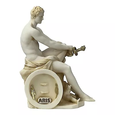 Ludovisi Ares And Eros God Mars Greek Statue Sculpture Cast Marble Painted Aged • $64.55