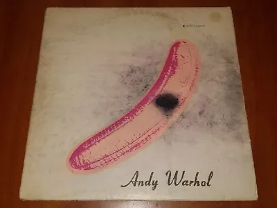 The Velvet Underground Andy Warhol Lp Vinyl Verve V6-5008 Original Press 1967 !! • $899