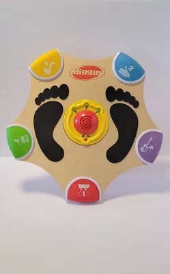 Diggin Wobble Deck Electronic Balance Board Game By Worlds Apart Wooden Musical • $29.95