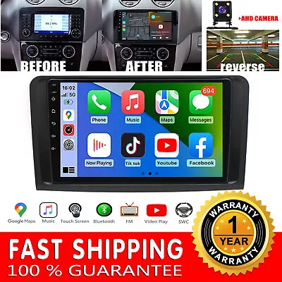 For Mercedes Benz W164 Ml500 Gl350 Gl450 Android 13 Carplay Car Stereo Radio Gps • $147.99