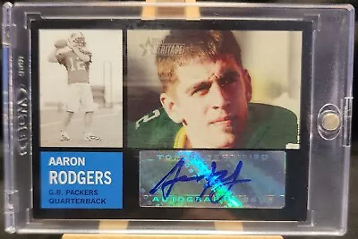 2005 Topps Heritage Aaron Rodgers Autograph Rookie Card • $799.99