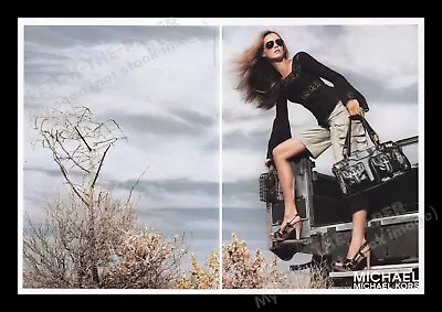 Michael Kors Shoes 2000s Print Advertisement Ad (2 Pages) 2006 Legs Truck Bed • $12.99