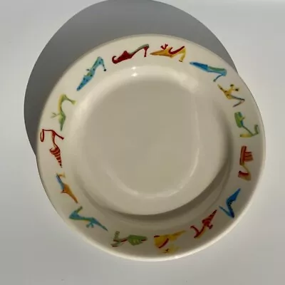 HLC Cynthia Rowley For Fishs Eddy Ladies Shoes Plate 8-1/4” Salad Lunch • $50