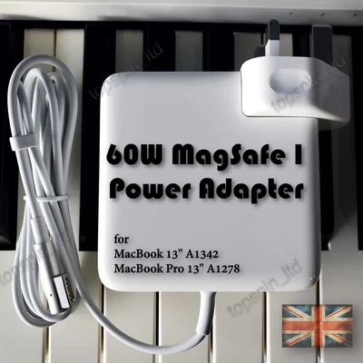 £18.99 • Buy 60W Mag Safe 1 Charger For MacBook Pro 13 Unibody A1278 A1342 A1181 2006-2012 UK