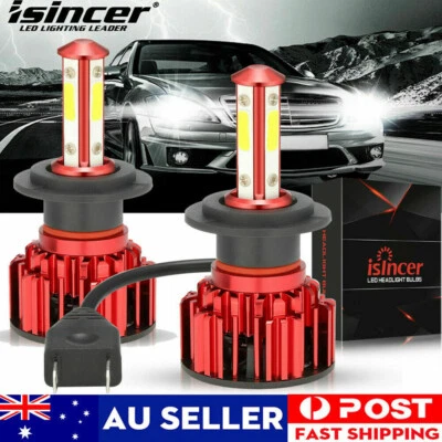 H7 9003 2000W 380000LM LED Headlight Kit Lamp Bulbs Globes High Low Beam Upgra • $17.99