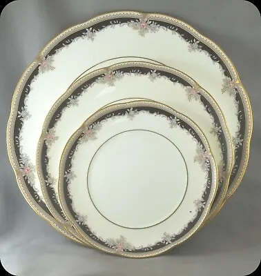 $29.78 • Buy Noritake Palais Royal Dinner Plate, Salad Plate And Bread And Butter Plate 9773