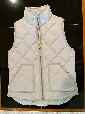 J Crew Excursion Vest/ Light Grey/ Size Small  /women’s/Excellent  Condition • $7.99