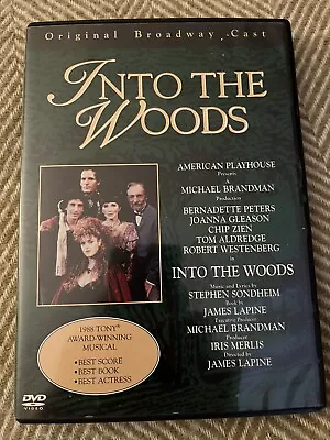 Into The Woods (DVD Stephen Sondheim) Original Broadway Cast • £7.99