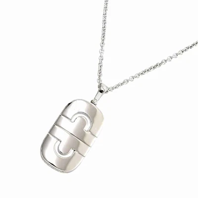 $1472.22 • Buy BVLGARI Parentesi Necklace 18K White Gold 750 90195603