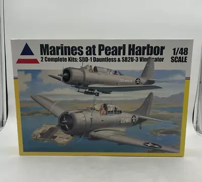 Accurate Miniatures Marines At Pearl Harbor 2 Complete Kits 1/48 Scale #0251 • $129.99