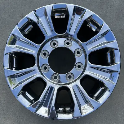 2017-2021 Ford F-250 F-350 Wheel 18x8 OEM Rim 10097 Chrome 8 Spoke HC3Z1007G • $169