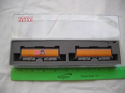 Kato 106-085 Locomotive Water Tender 2 Car Set Union Pacific UP 809 814N Scale • $59.99