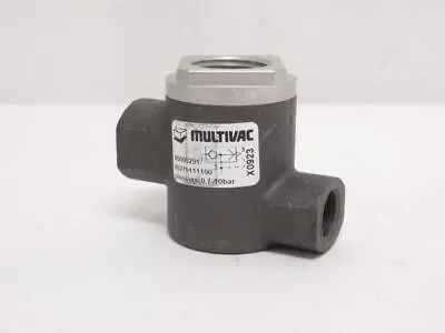 193911 Old-Stock; Multivac 80275111100 Rapid Vent Valve 3/8 X 1/4NPT; 0.7-10bar • $32.81