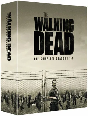 The Walking Dead Complete Season 1-7 Box Set 32 Disc Blu-ray Rb New&sealed • $79.98