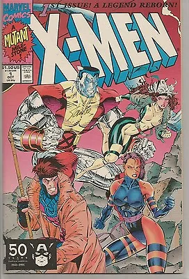 (AUTO!) X-Men #1 (1991) SIGNED BY STAN LEE AT COMICON (Marvel) COLOSSUS ROGUE! • $153.55