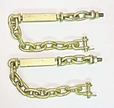 2 Universal 3 Three Point Hitch Chain Stabilizer Turnbuckle Sway Check 23-25 • $49.99