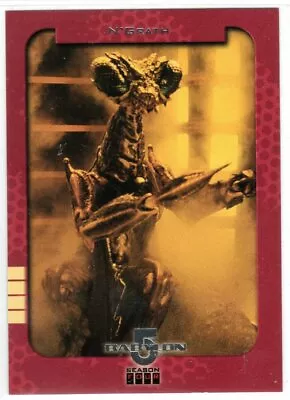 £6.92 • Buy BABYLON 5 1998 SKYBOX SEASON 4 SEASON ONE RETROSPECTIVE INSERT S12 N'Grath