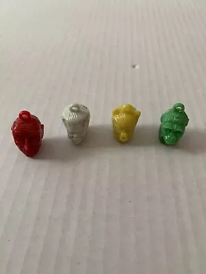 VINTAGE - Marx Plastic Charm Set - Monsters Frankenstein Wolfman Kong Dracula • $85