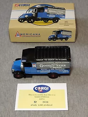 Corgi Classics Mack Goodyear Wingfoot Express 98481 In Original Box ~ TS • $9.99