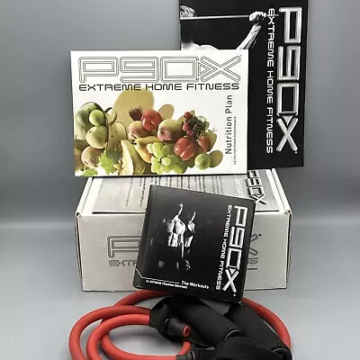 P90X Extreme Home Fitness Complete 12 Disc Nutrition Fitness Set Resistance Band • $39.97